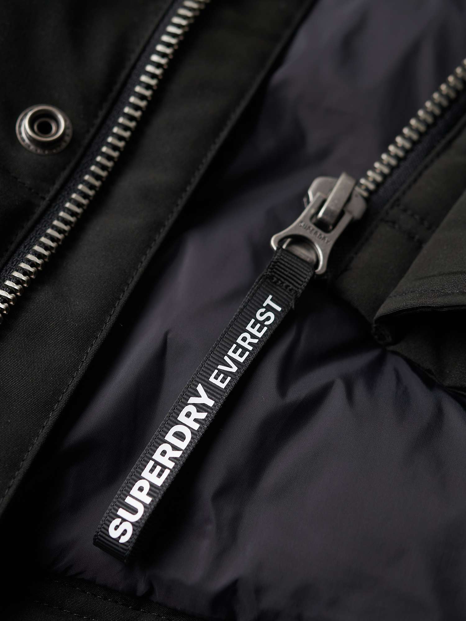 Buy Superdry Hooded Everest Puffer Gilet Online at johnlewis.com