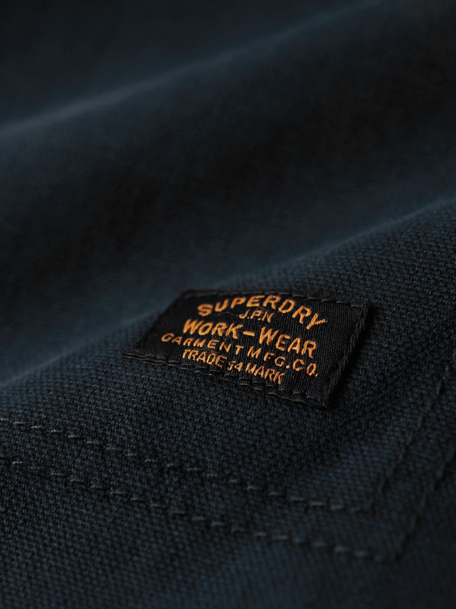 Superdry Workwear Ranch Jacket, Darkest Navy at John Lewis & Partners