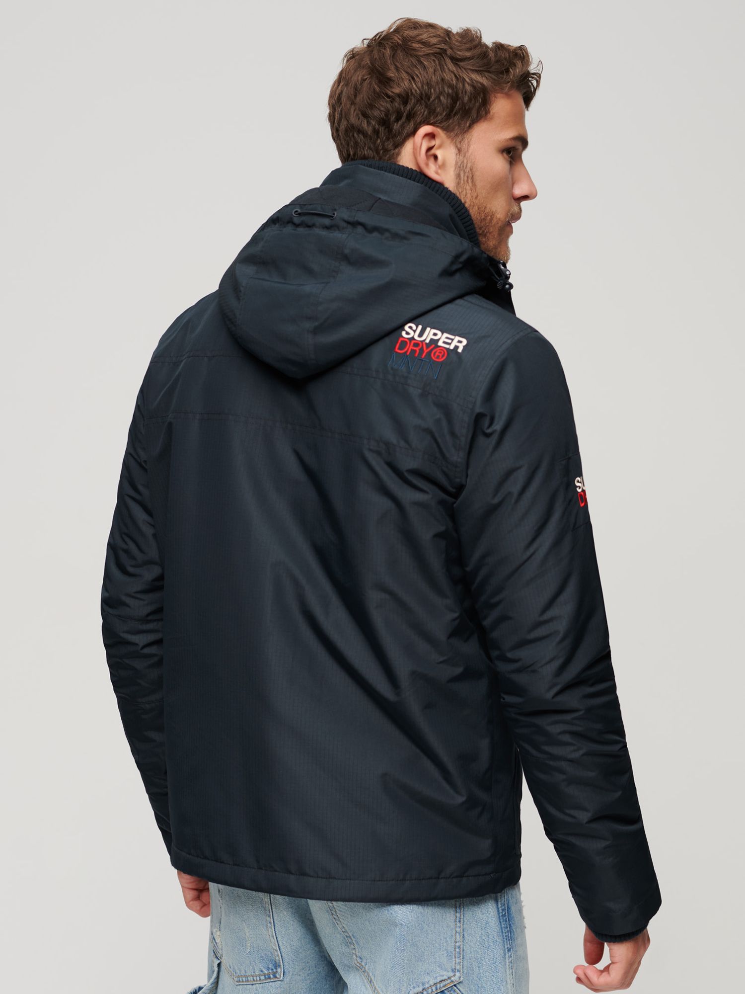 Superdry MOUNTAIN - Winter jacket - nordic chrome navy/blue