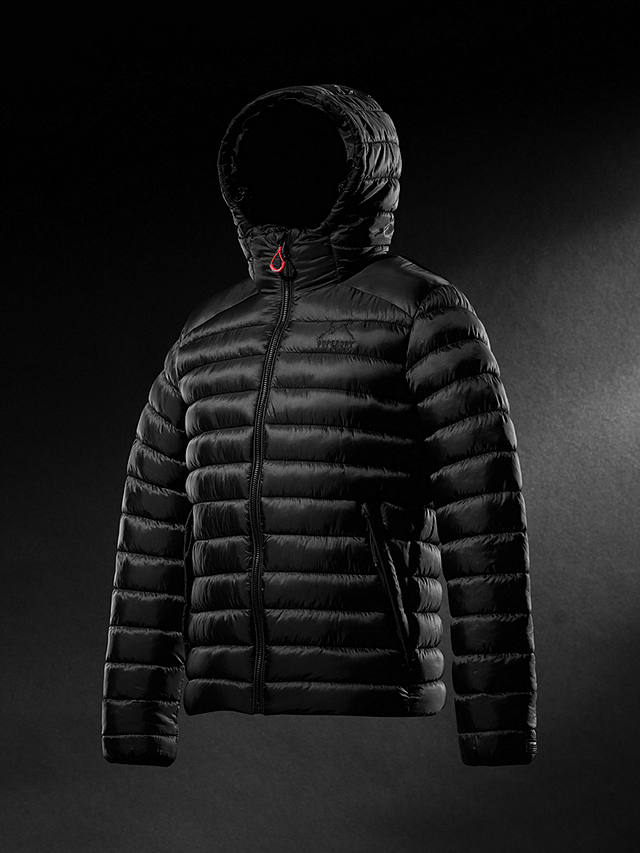 Superdry Hooded Fuji Sport Padded Jacket, Black
