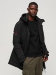 Superdry City Padded Parka Jacket, Black