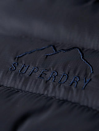 Superdry Hooded Fuji Sport Padded Jacket, Eclipse Navy