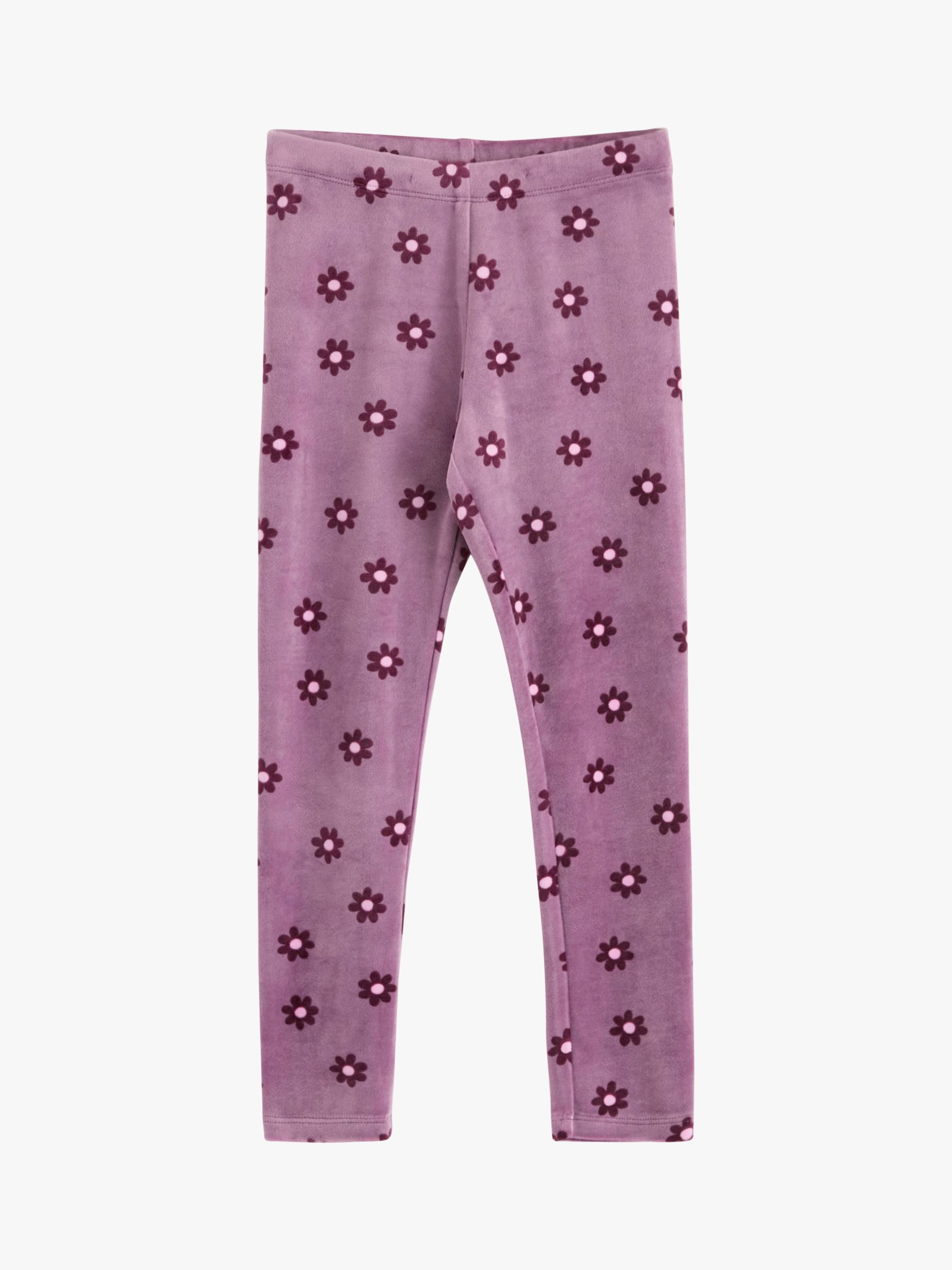 Lindex Leggings Aop Cats And Flowers - Bottoms 
