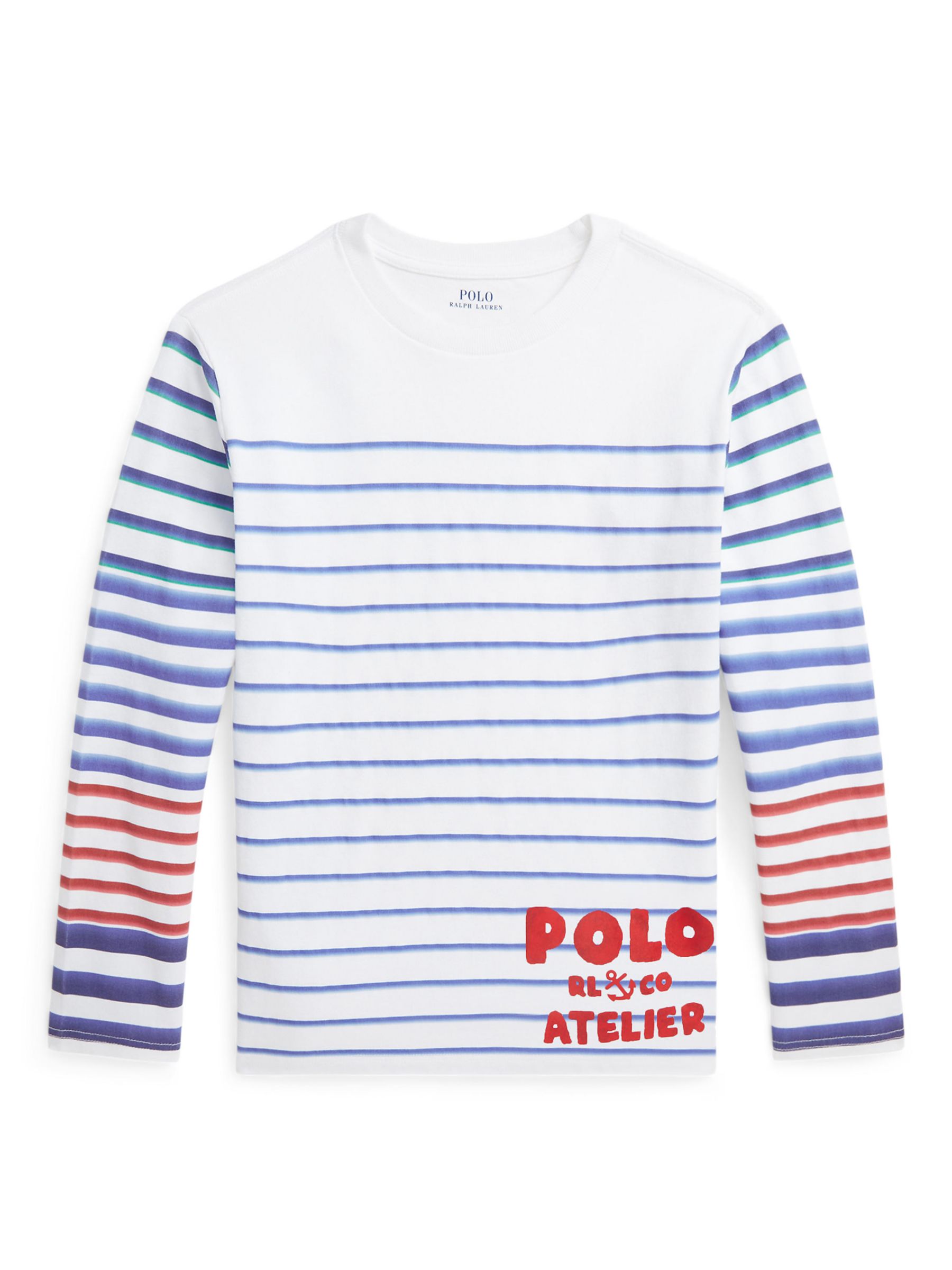 Polo Ralph Lauren TRIPONOME White - Fast delivery  Spartoo Europe ! -  Clothing short-sleeved polo shirts Child 57,60 €