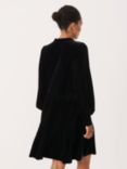 Part Two Viggase Long Sleeve Velvet Dress