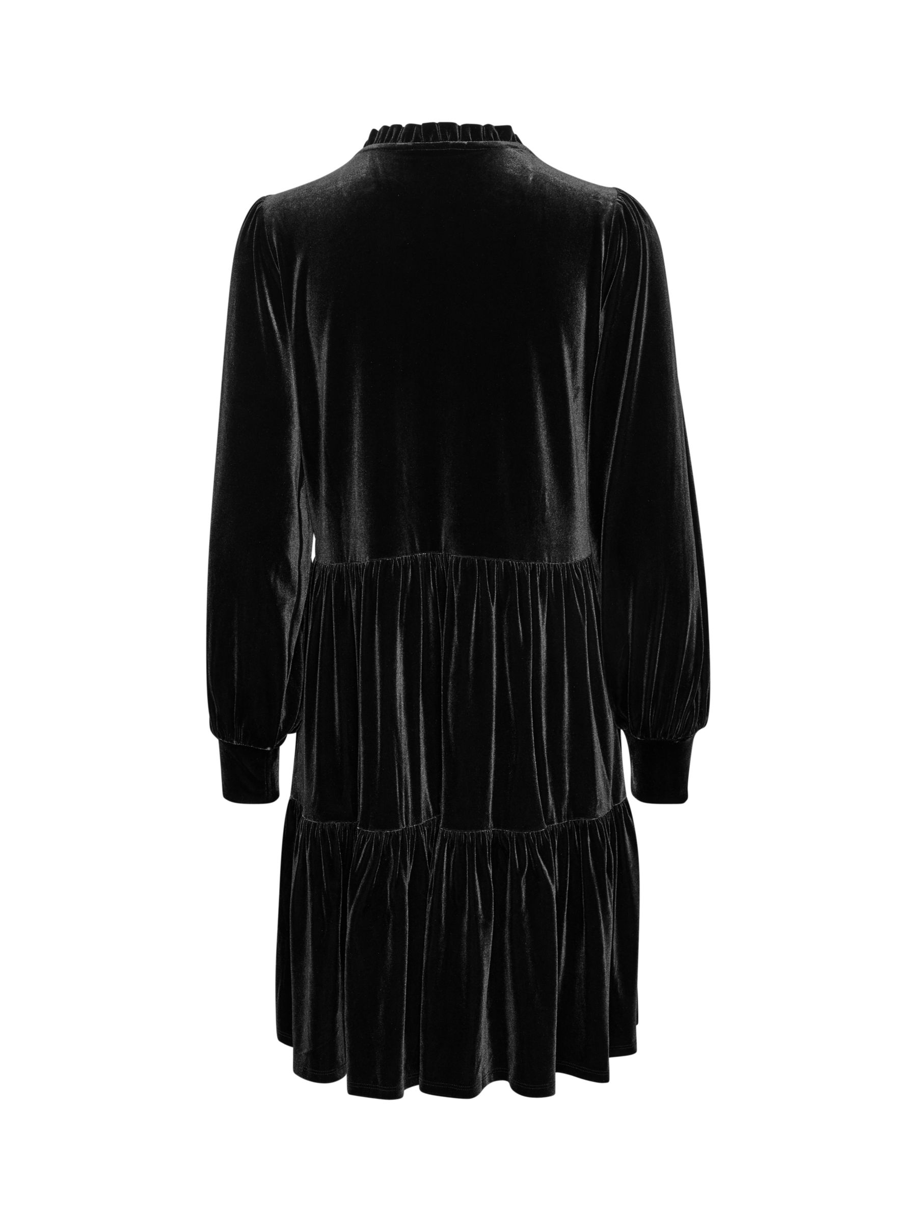 Part Two Viggase Long Sleeve Velvet Dress