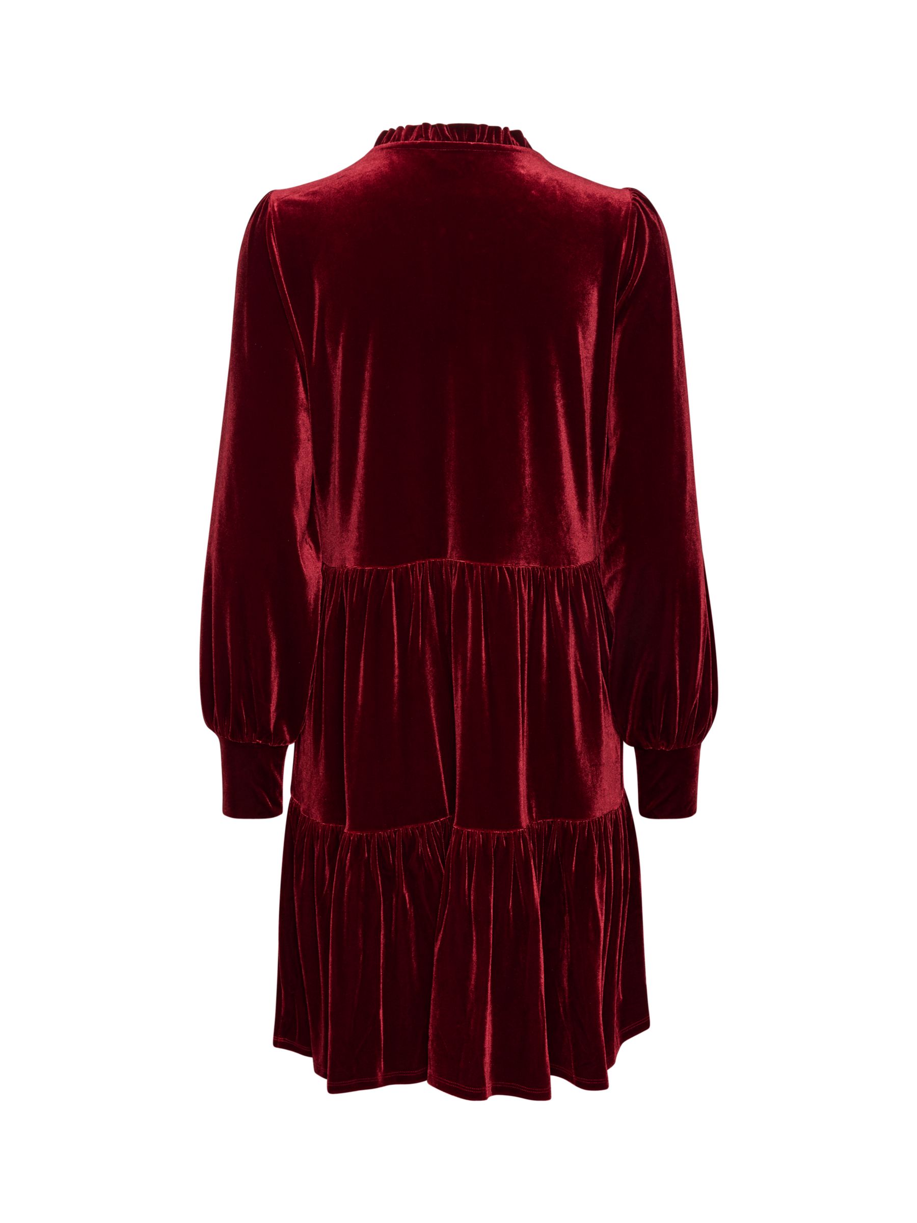 Buy Part Two Viggase Long Sleeve Velvet Dress Online at johnlewis.com