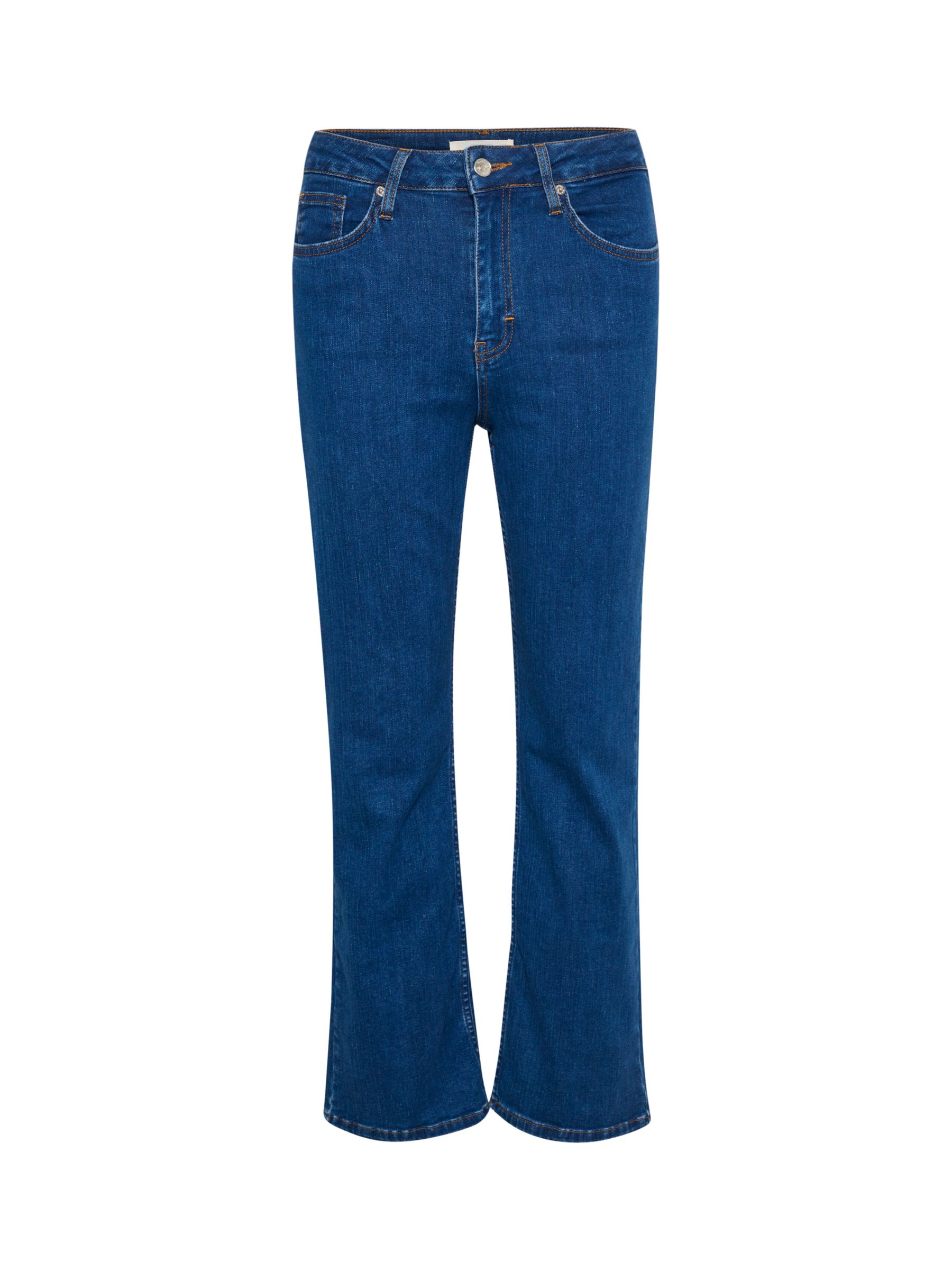 Buy Part Two Ryan Flared High Waist Jeans, Medium Blue Online at johnlewis.com