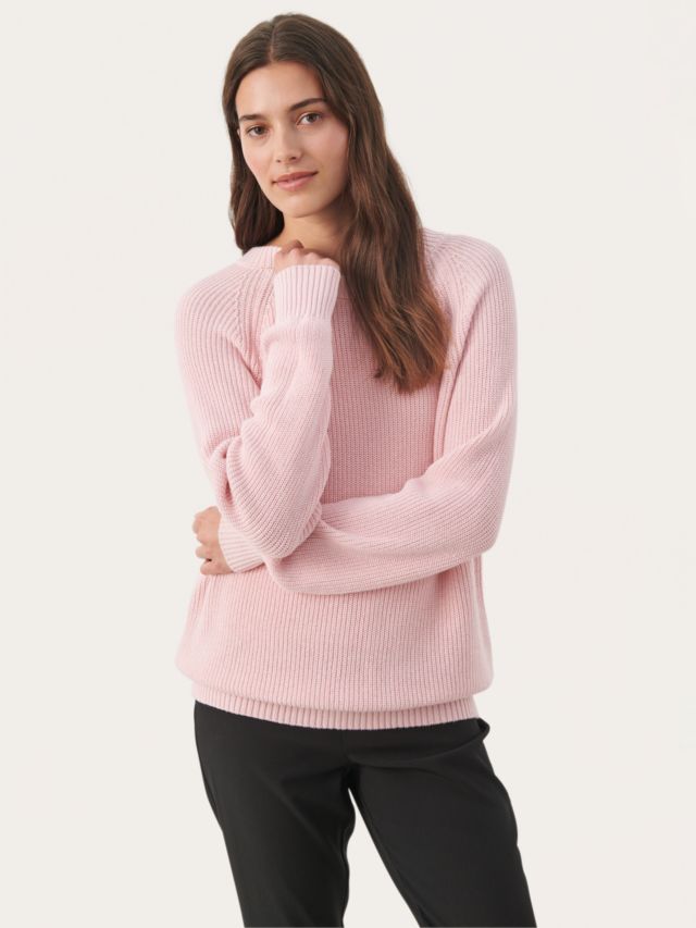 Part Two Destina Cashmere Blend Pullover Jumper, Barely There, XS