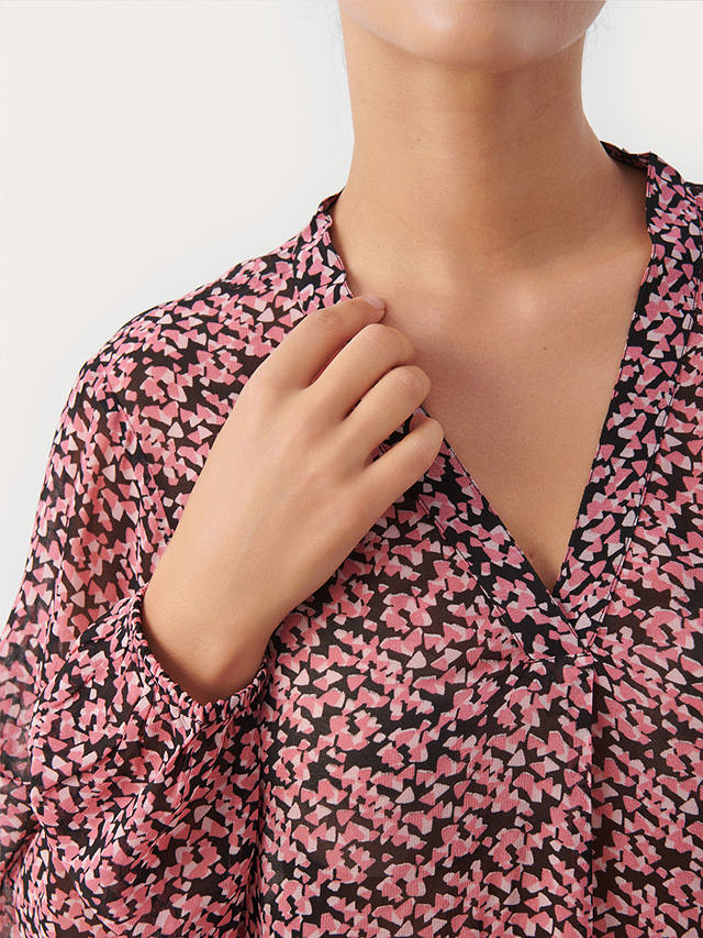 Part Two Ditte Ditsy Print Blouse, Morning Glory 