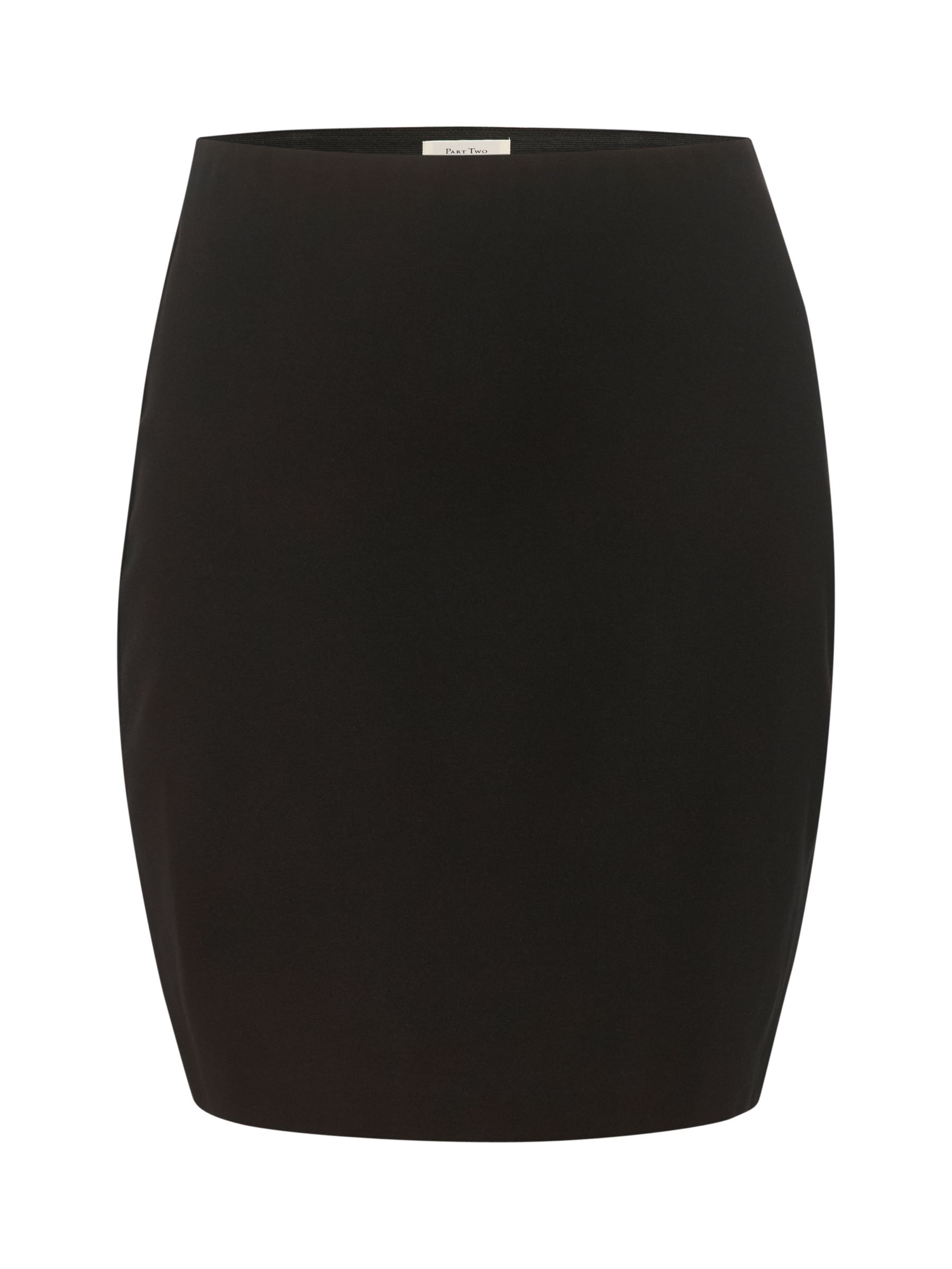 Part Two Corinne Pencil Skirt, Black at John Lewis & Partners