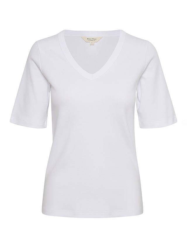 Part Two Ratansa V-Neck T-Shirt, Bright White