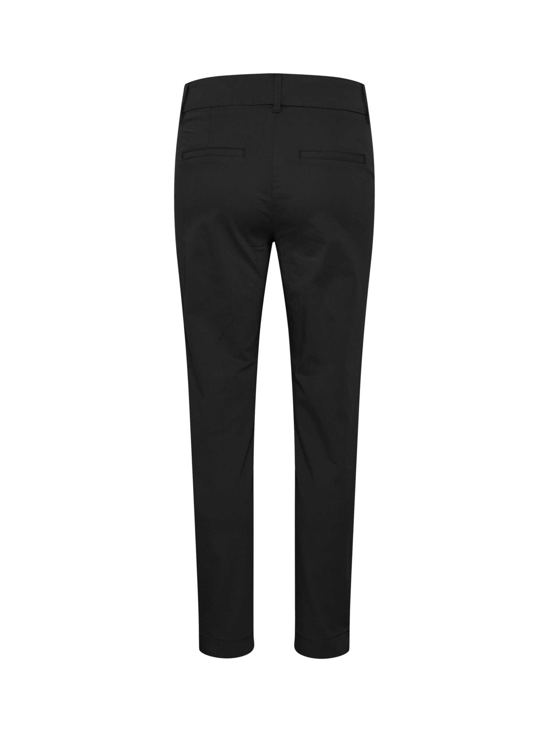 Part Two Soffys Cropped Chino Trousers, Black, 8