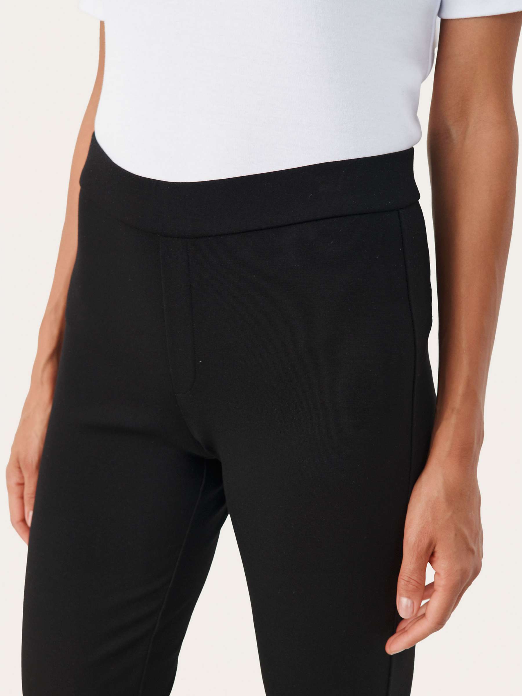 Buy Part Two Ponta Cropped Comfort Waist Trousers Online at johnlewis.com