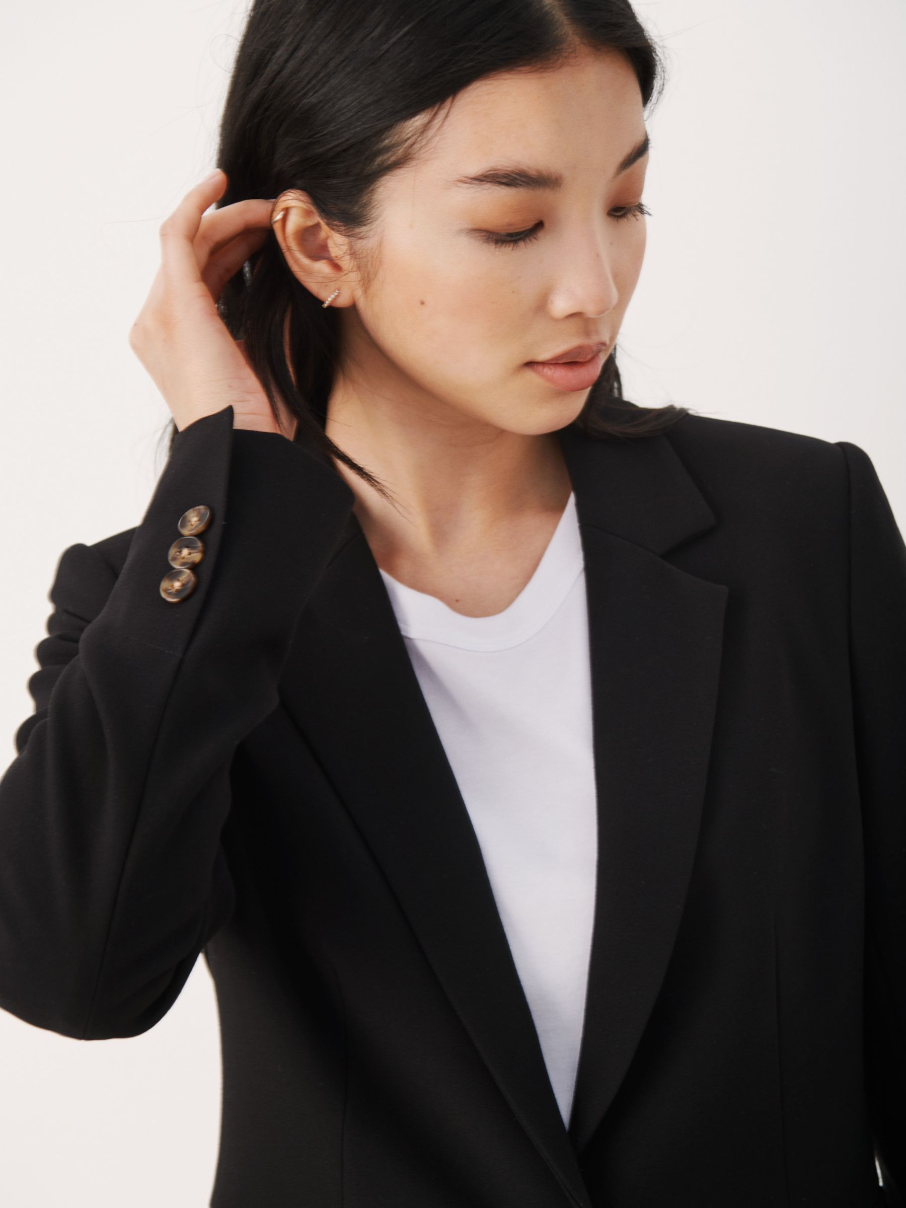 Buy Part Two Taylor Tailored Blazer, Black Online at johnlewis.com