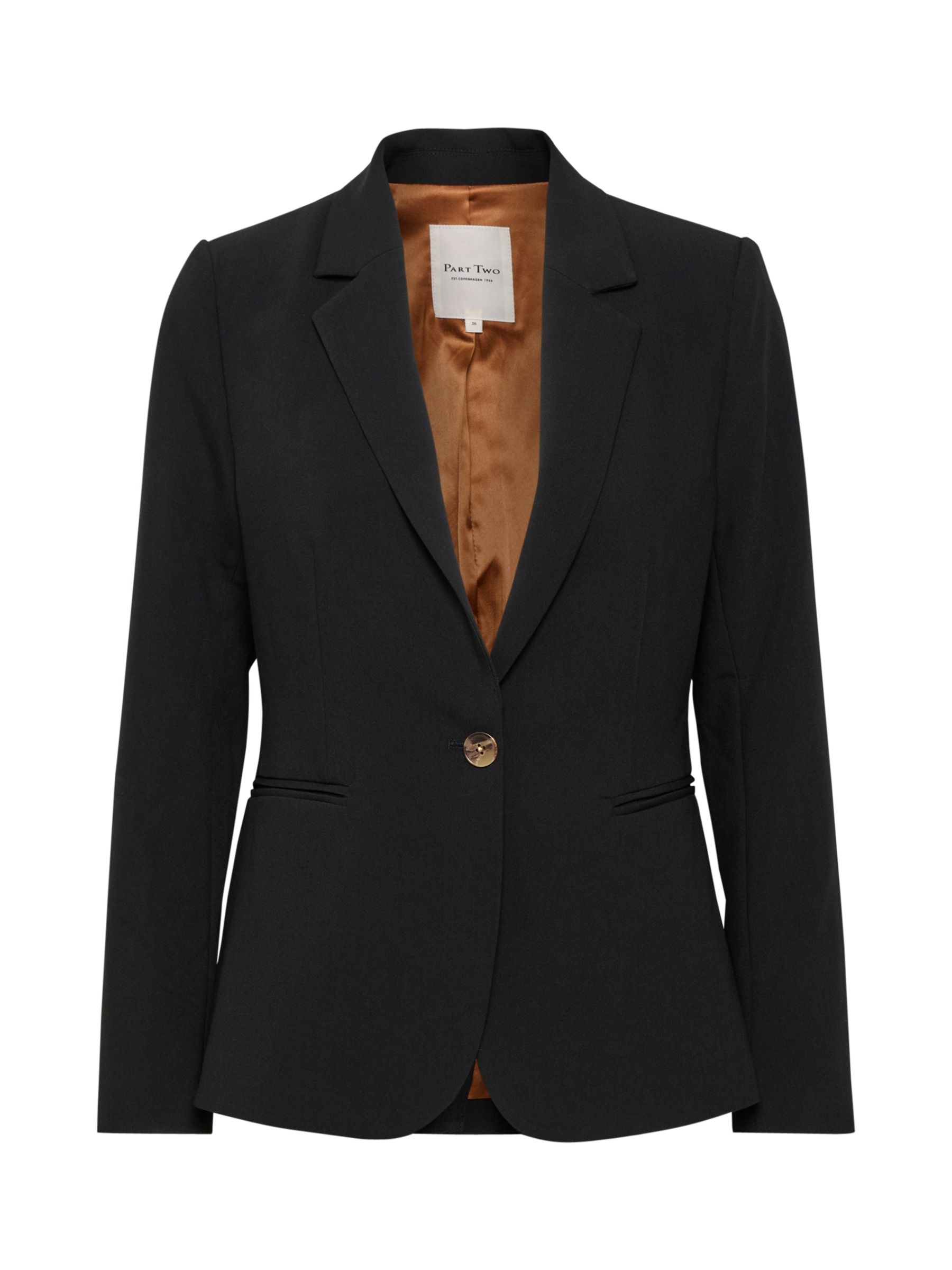 Buy Part Two Taylor Tailored Blazer, Black Online at johnlewis.com