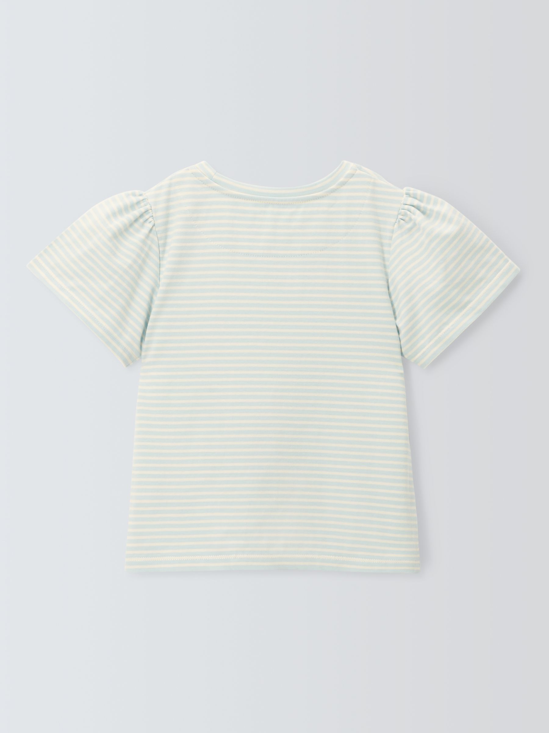 John Lewis Kids' Daisy Stripe T-Shirt, Skyway, 9 years