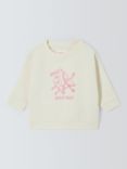 John Lewis ANYDAY Baby Fruit Sweatshirt, White/Multi
