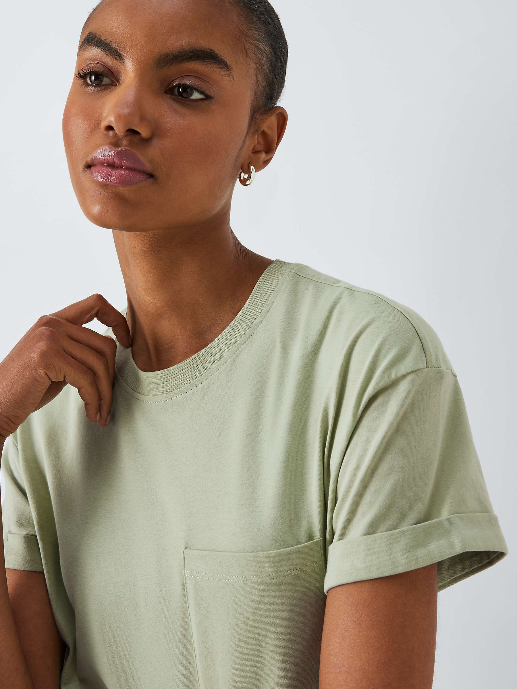 Buy John Lewis ANYDAY Relax Pocket Tee Online at johnlewis.com
