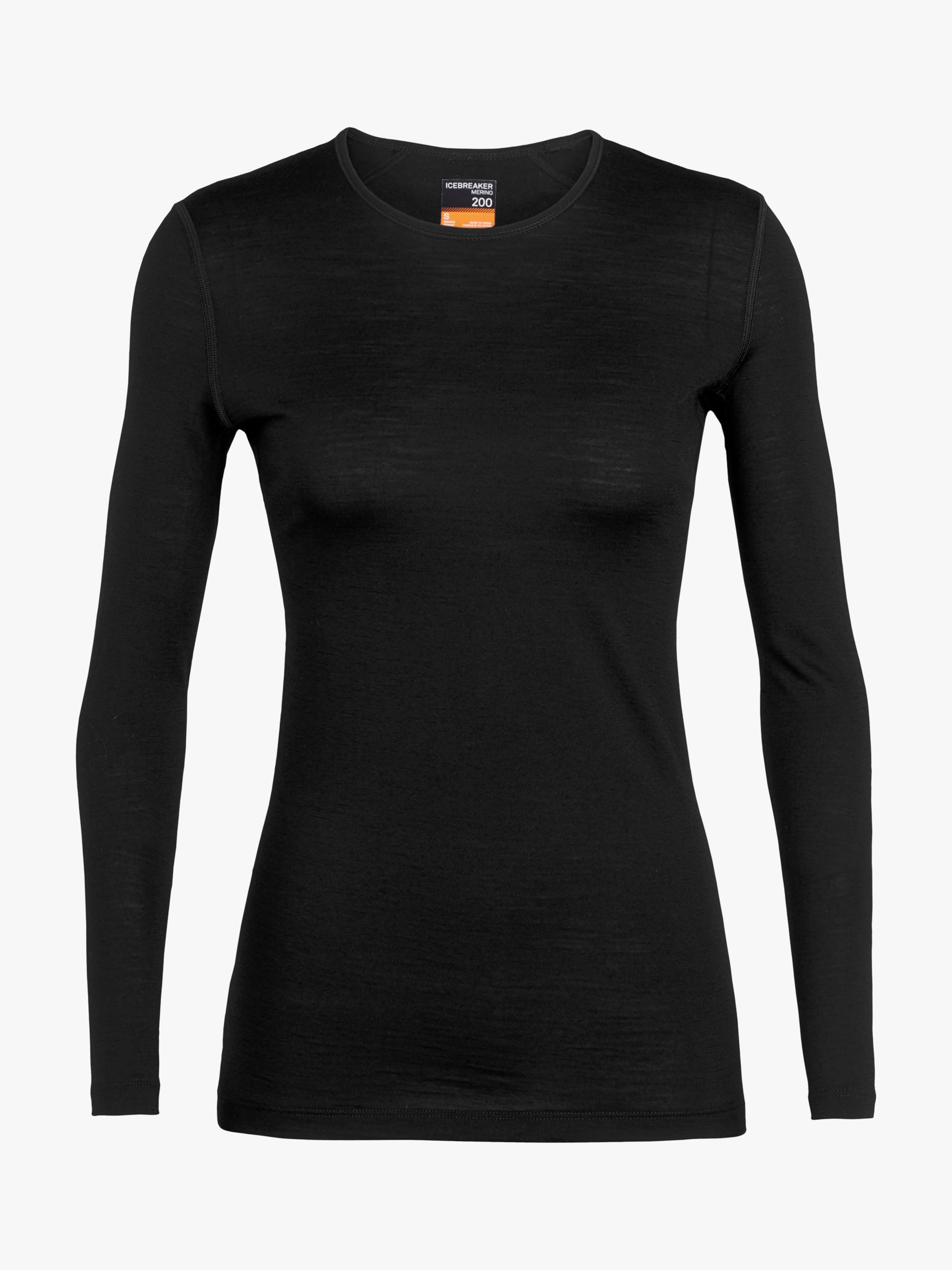 Icebreaker Women's Merino Wool Base Layer Top, Tempo/ Pink at John Lewis &  Partners