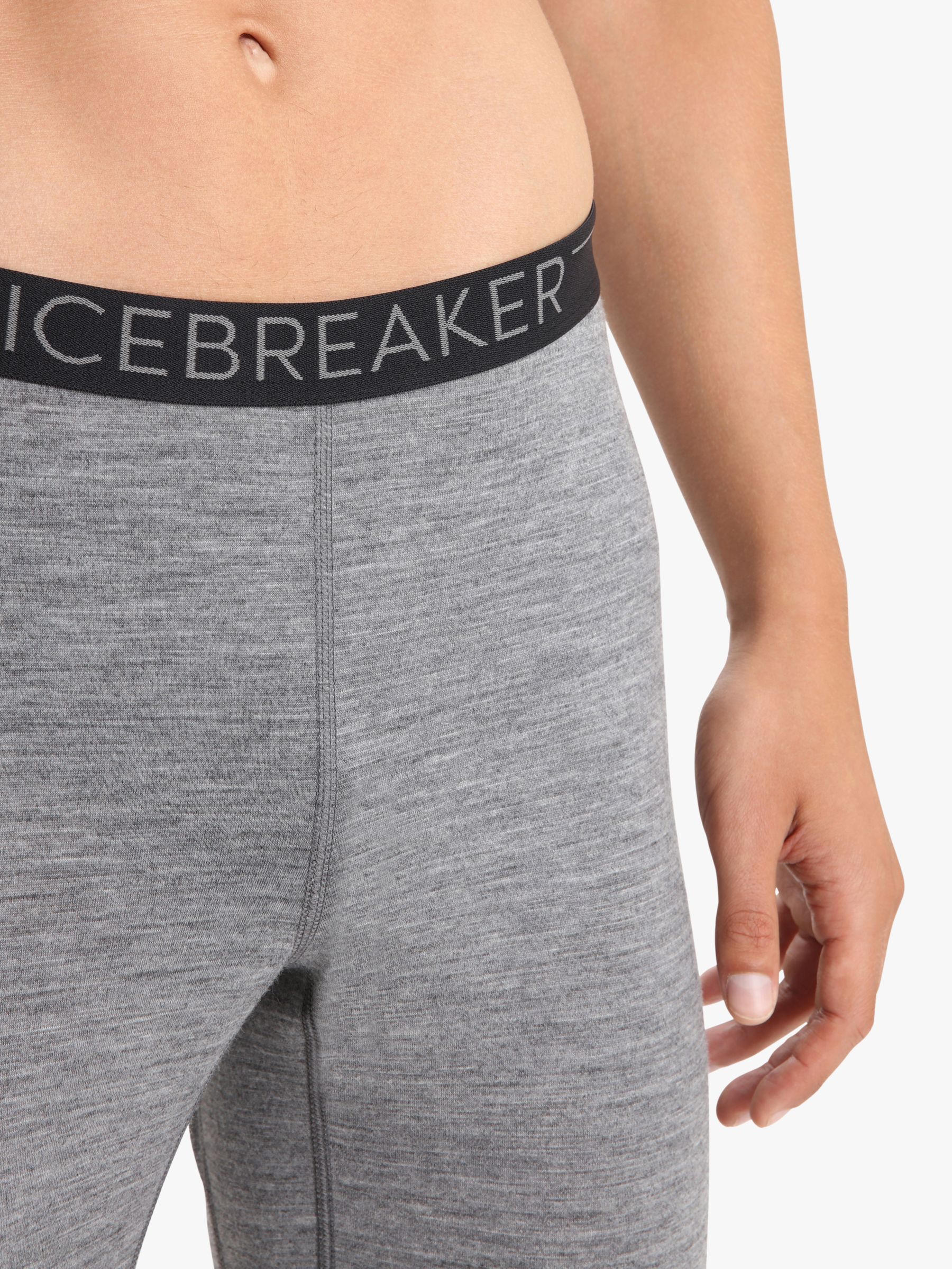 Buy Icebreaker 200 Oasis Base Layer Leggings, Mid Grey Online at johnlewis.com