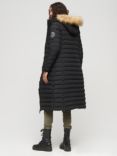 Superdry Fuji Hooded Longline Puffer Coat