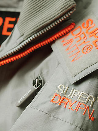 Superdry Mountain SD-Windcheater Jacket, Dove Grey