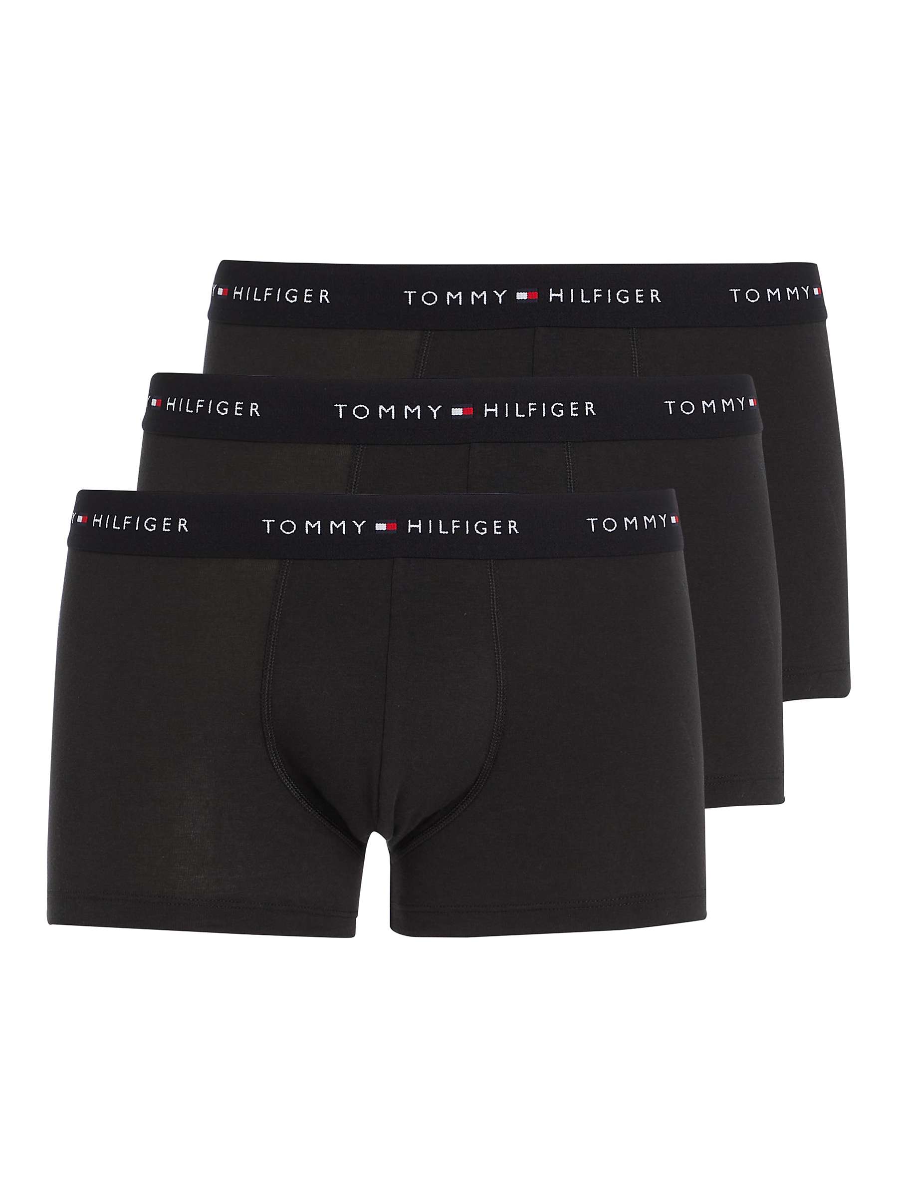 Buy Tommy Hilfiger Essential Cotton Logo Trunks, Pack of 3 Online at johnlewis.com