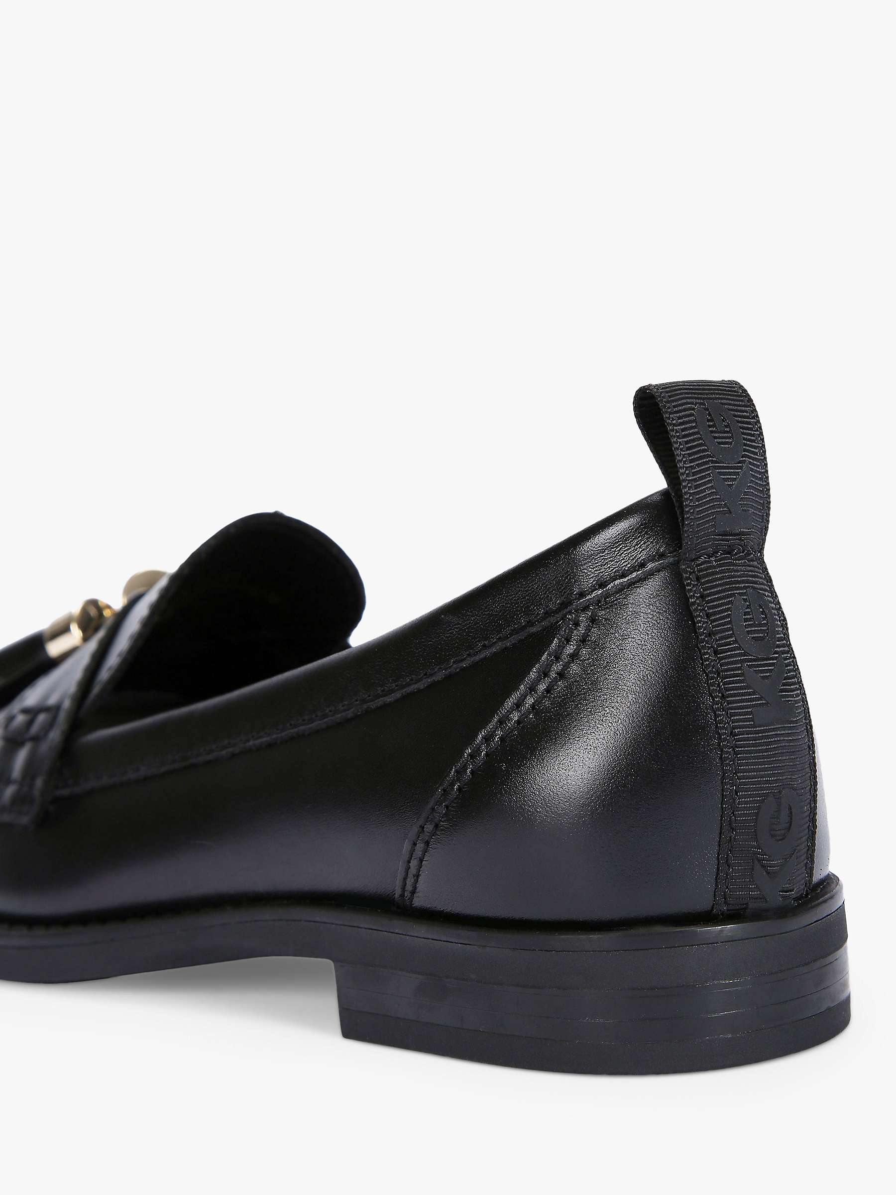 Buy KG Kurt Geiger Mia Leather Tassle Loafers Online at johnlewis.com