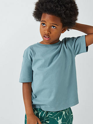 John Lewis Kids' Short Sleeve Cotton T-Shirt, Pack of 4, Multi