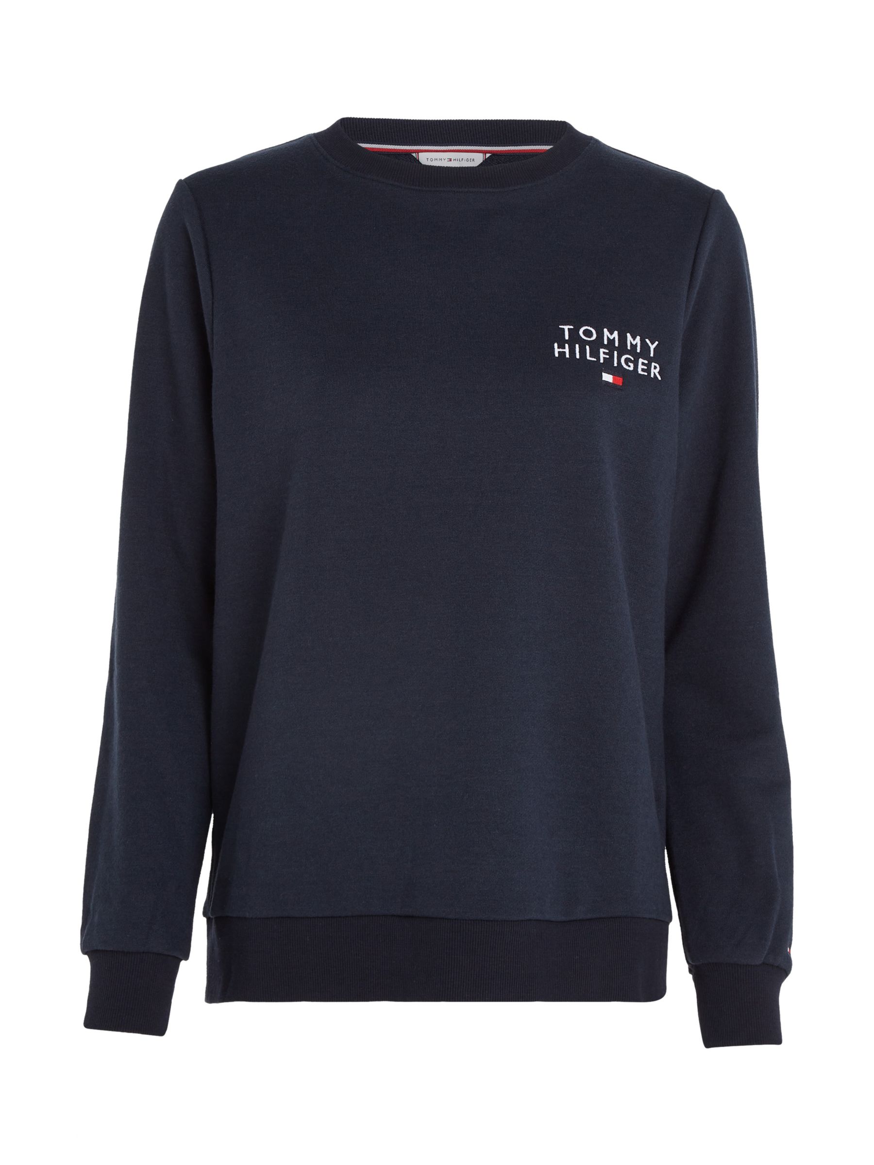 Tommy Hilfiger Logo Lounge Sweatshirt, Desert Sky, L