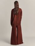 Ghost Eliza Longline Cardigan, Terracotta