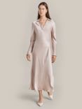 Ghost Maira Midi Dress, Clay