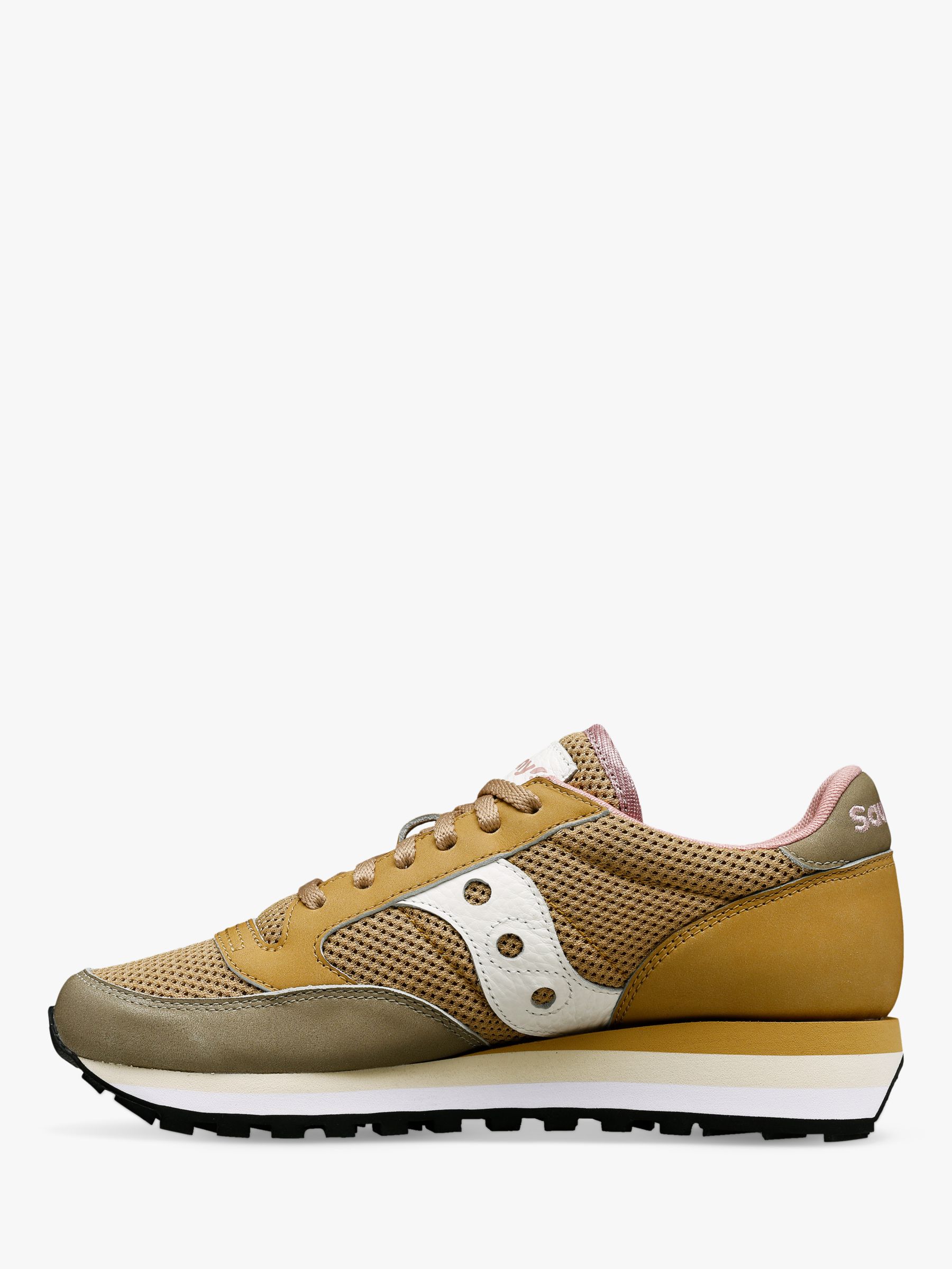 Buy Saucony Jazz Triple Mesh Leather Blend Trainers Online at johnlewis.com