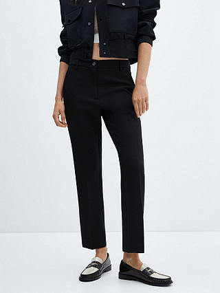 Mango Bosco Tailored Cropped Trousers