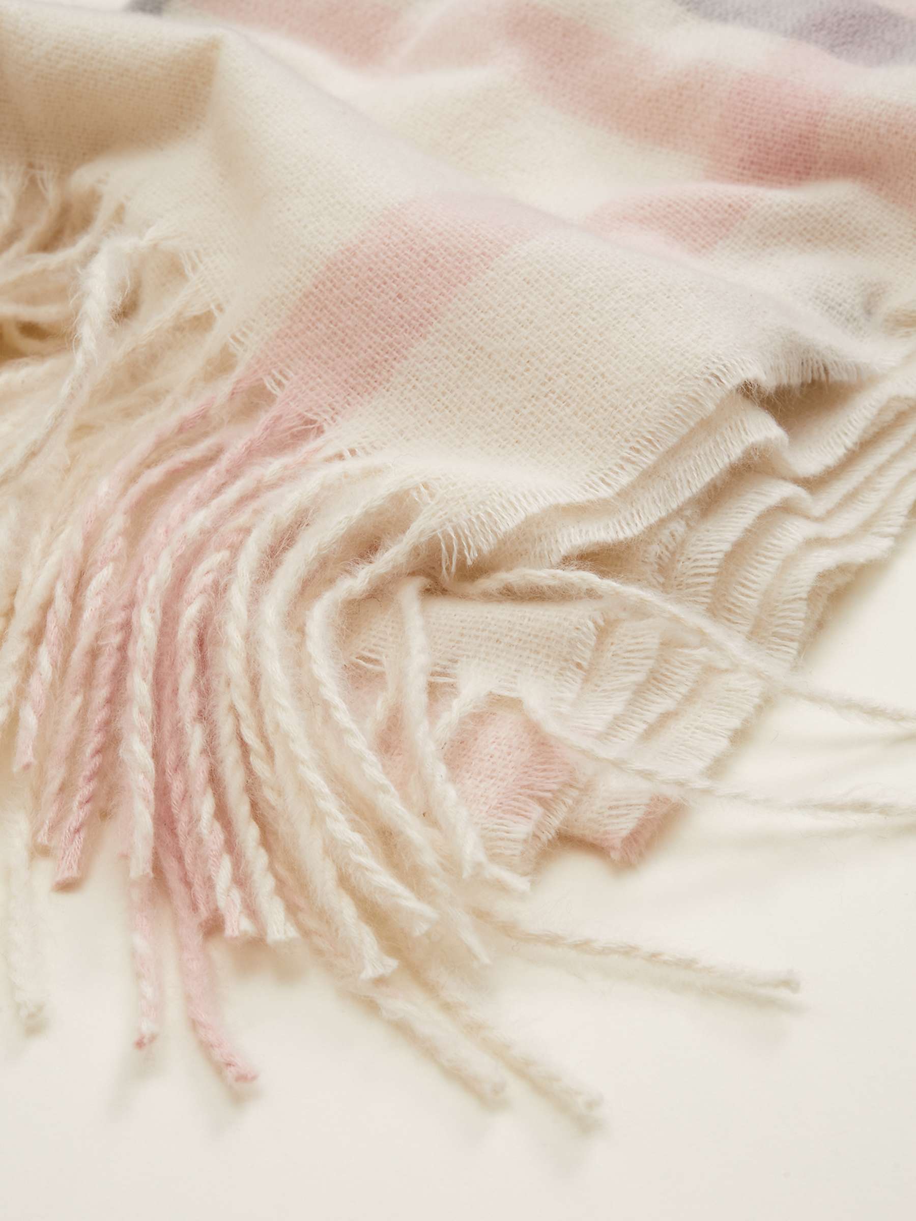 Buy Phase Eight Sollie Metallic Scarf, Ivory Online at johnlewis.com