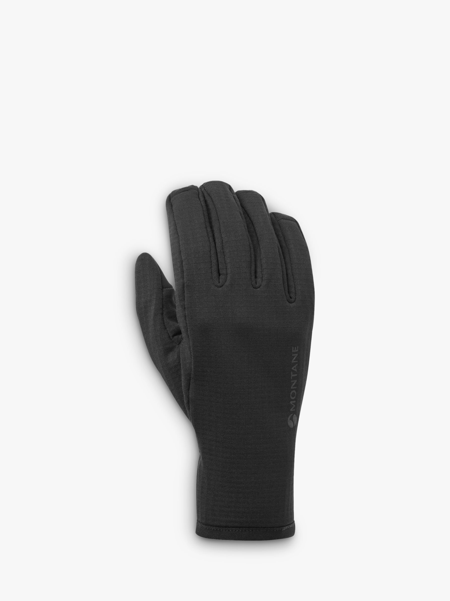 Montane Men's Protium Stretch Fleece Gloves, Black at John Lewis & Partners