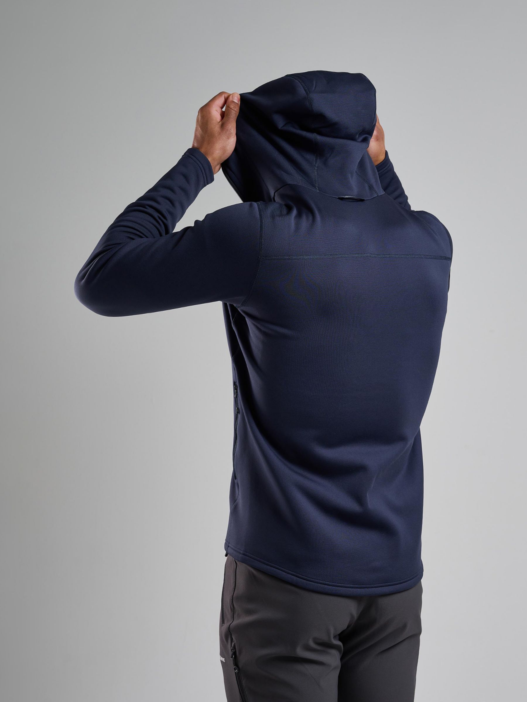 Montane Fury Full Zip Fleece, Eclipse Blue, S