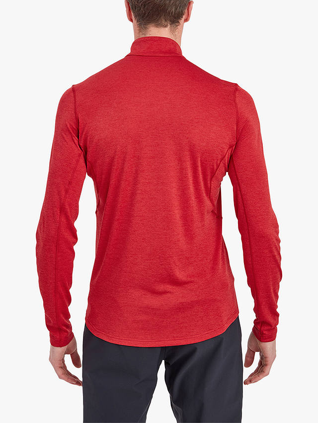 Montane Dart Zip Neck Top, Acer Red