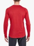 Montane Dart Recycled Long Sleeve Top, Acer Red