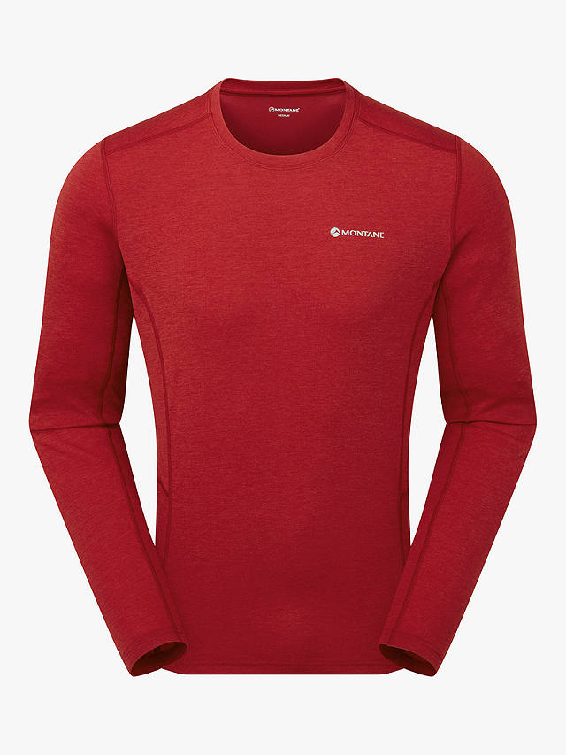 Montane Dart Recycled Long Sleeve Top, Acer Red