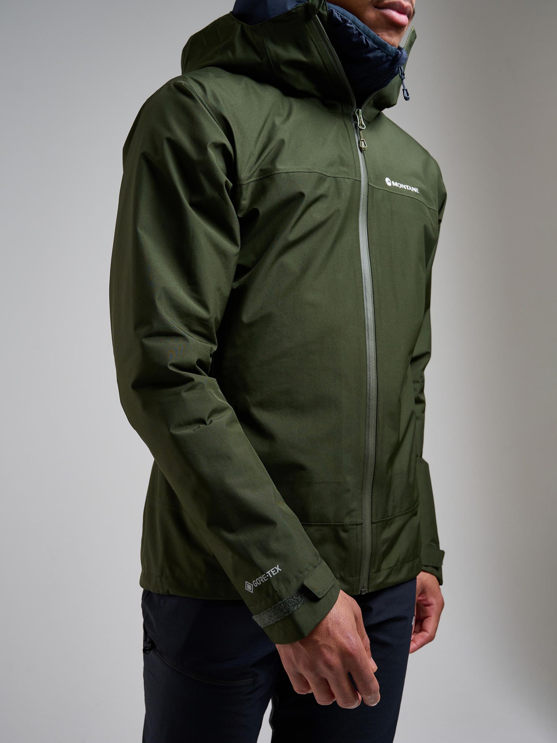 Montane Spirit Men's Gore-Tex Waterproof Jacket, Oak Green