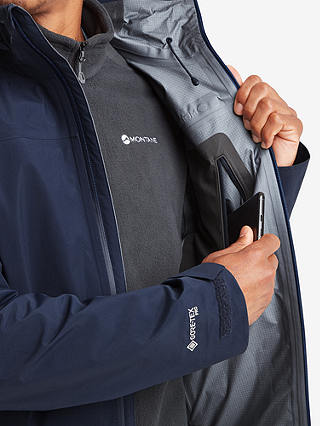 Montane Phase Pro Shell Waterproof Jacket, Eclipse Blue
