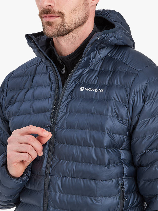 Montane Icarus Hooded Jacket, Eclipse Blue at John Lewis & Partners