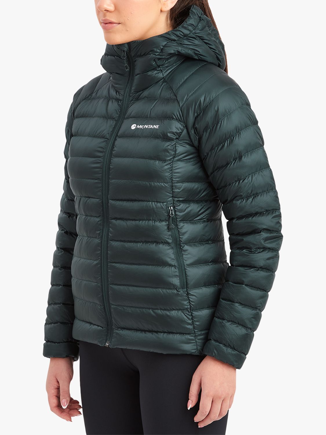 Montane Anti-Freeze Women's Recycled Packable Down Jacket, Deep Forest, 8