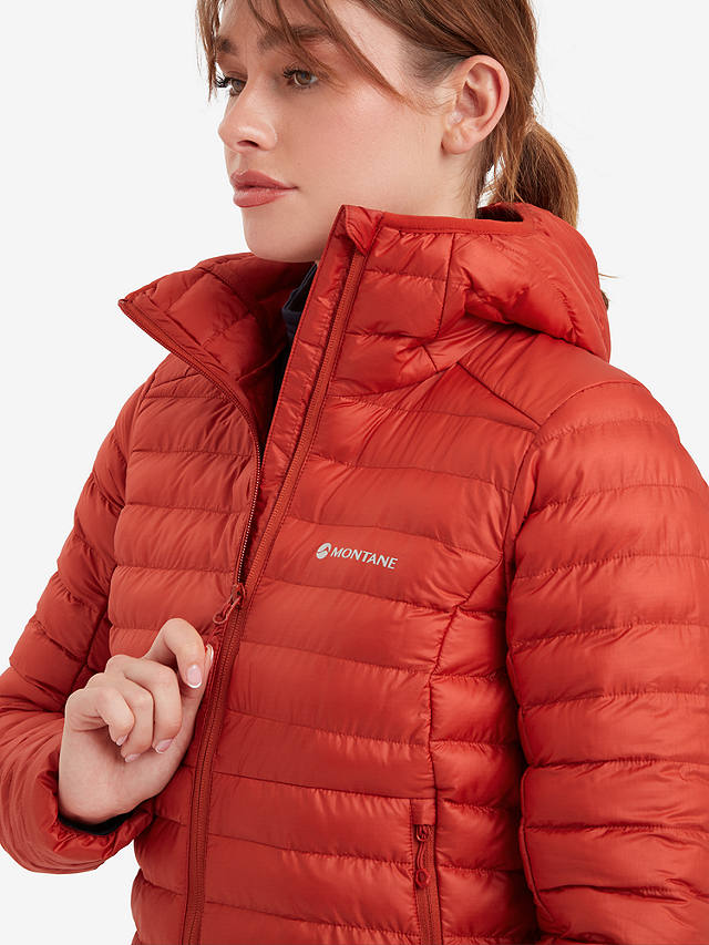 Montane Icarus Hooded Jacket, Saffron Red
