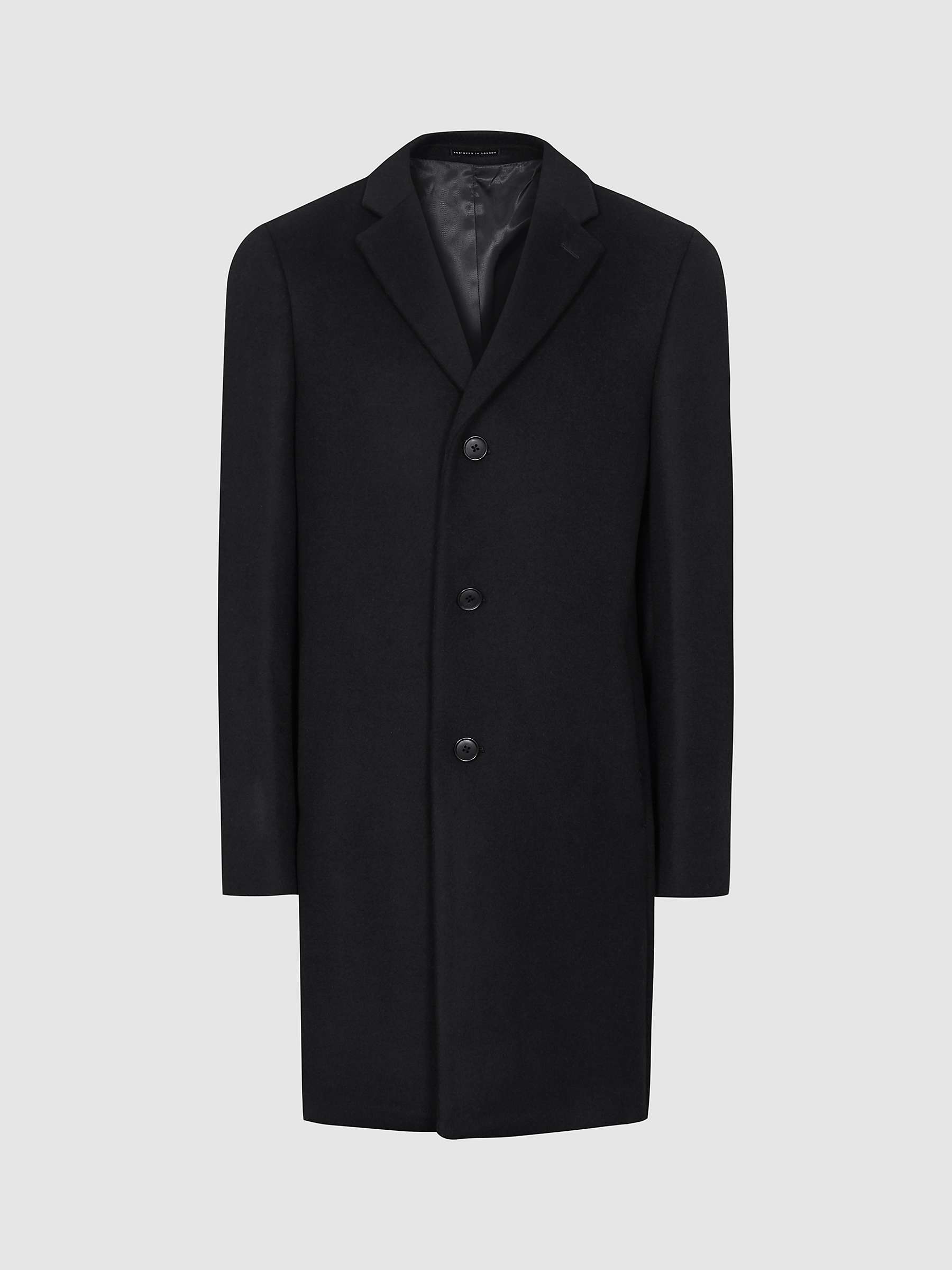 Buy Reiss Gable Wool Epsom Overcoat Online at johnlewis.com