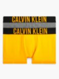 Calvin Klein Kids' Intense Power Trunks, Pack of 2, Orange/Multi