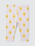 John Lewis ANYDAY Baby Lemon Print Leggings, Multi, Multi