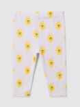 John Lewis ANYDAY Baby Lemon Print Leggings, Multi